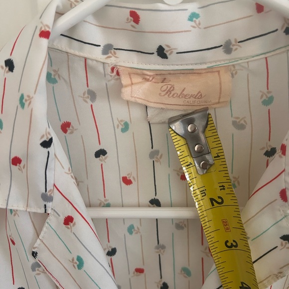 VINTAGE- KAKI ROBERTS CALIFORNIA Women’s Blouse - Picture 6 of 7